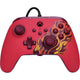 Powera advantage controller met kabel voor de xbox series x|s - rood vuur (rood, xbox series x|s, xbox one, pc)