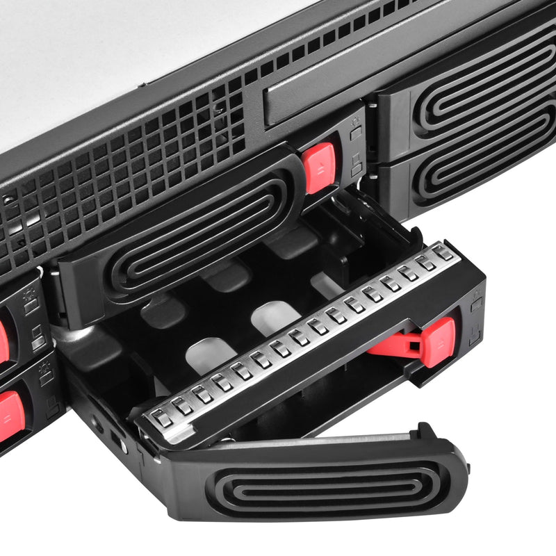 Chargez l'image dans la visionneuse de la galerie, Silverstone rm21-308 rack behuizing (zwart | 1x usb-a 2.0 | 1x usb-a 3.2 (5 gbit s))
