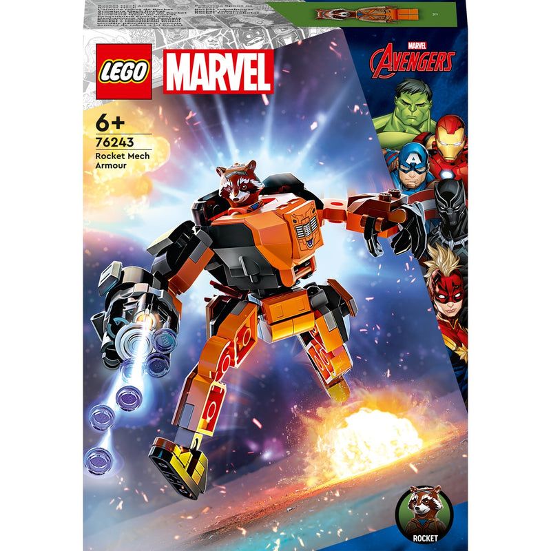Load image into Gallery viewer, Lego marvel - rocket mechapantser constructiespeelgoed (76243)
