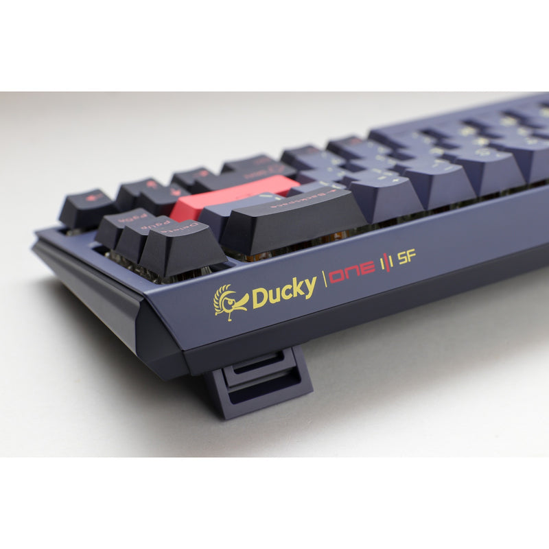Load image into Gallery viewer, Ducky one 3 cosmic blue sf, toetsenbord (donkerblauw, us lay-out, cherry mx brown, rgb led, double-shot pbt, hot-swappable, quack mechanics, 65%)

