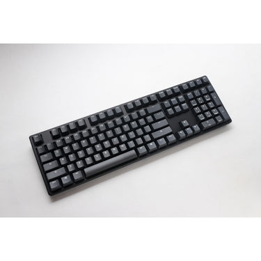 Ducky origin phantom black mechanisch toetsenbord (zwart, us lay-out (qwerty), cherry mx brown, 100%, hot swap, pbt double-shot keycaps)