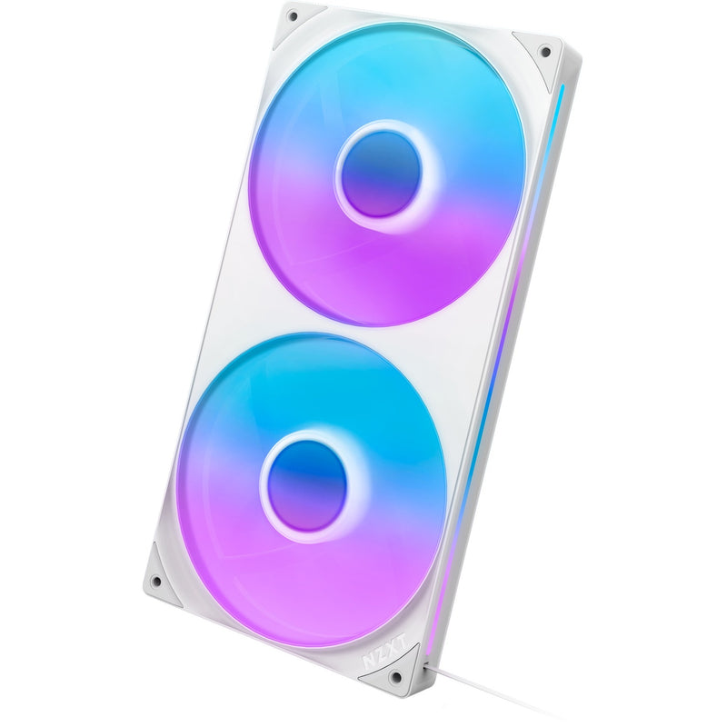 Load image into Gallery viewer, Nzxt f280 rgb core case fans (wit, 2 stuks, 280 x 140 x 26 mm)
