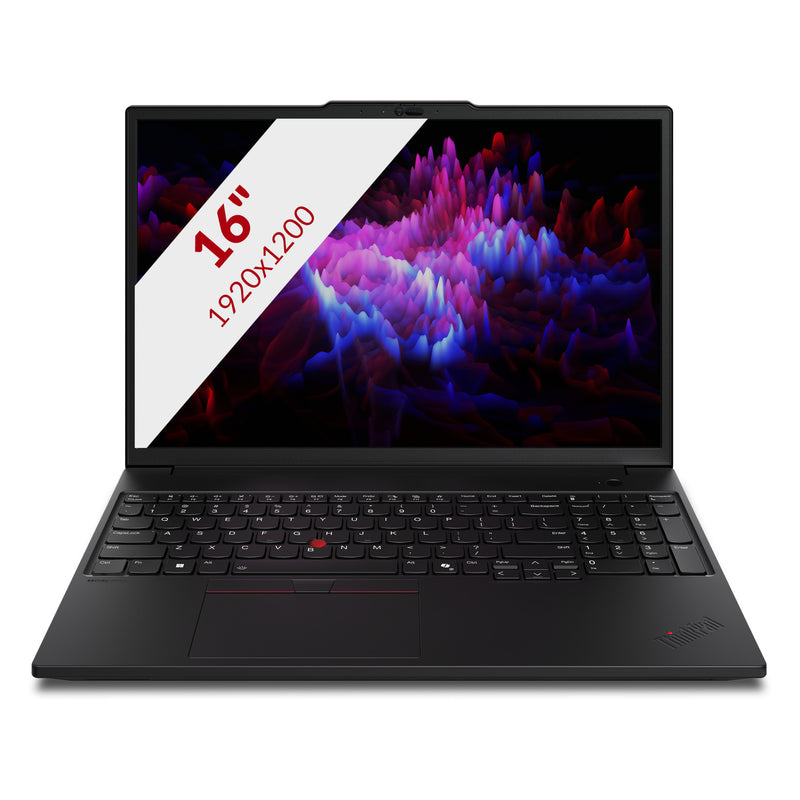 Load image into Gallery viewer, Lenovo thinkpad p16s gen 4 (21qv000bmh) 16 laptop (zwart | core ultra 7 255h | rtx pro 500 | 32 gb | 512 gb ssd)
