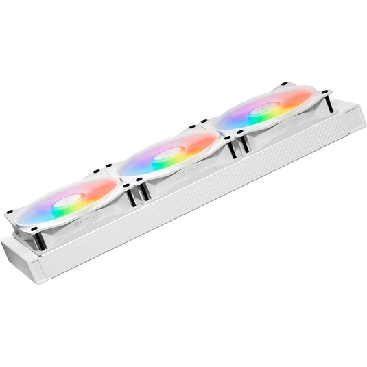 Be quiet! light wings lx pwm high-speed rgb case fans (wit, 3 stuks, 120 x 120 x 25 mm)