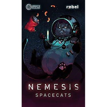Asmodee nemesis: space cats bordspel (engels, uitbreiding, 1 - 5 spelers, 35 - 175 minuten, vanaf 14 jaar)