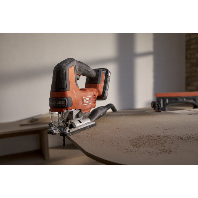 Load image into Gallery viewer, Black+decker blcjs78n-xj 18v decoupeerzaag (zwart oranje, accu en oplader niet inbegrepen)
