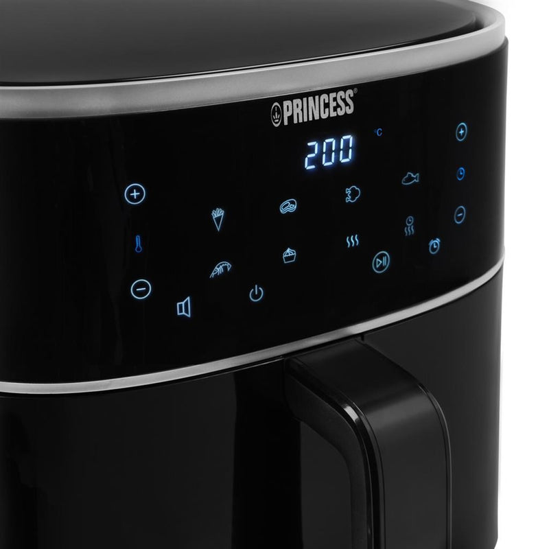 Load image into Gallery viewer, Princess digitale airfryer 6l heteluchtfriteuse (zwart, 6 liter)

