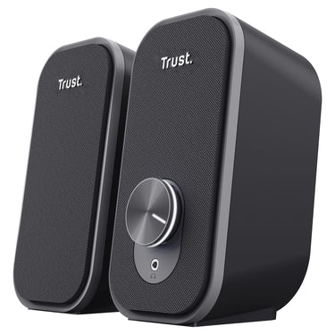 Trust ador 2.0-luidsprekerset pc-luidspreker (zwart grijs)