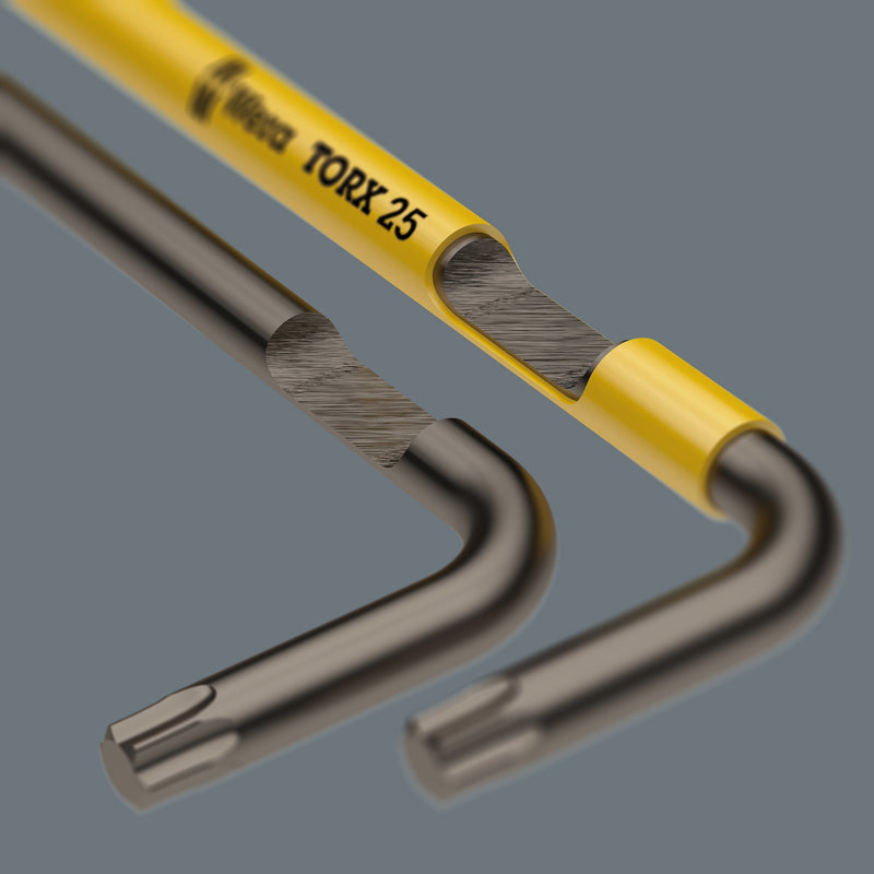Afbeelding laden in galerijviewer, Wera inbussleutelset torx 967 9 tx multicolour hf 1 (9-delig, torx t8 tot t40)
