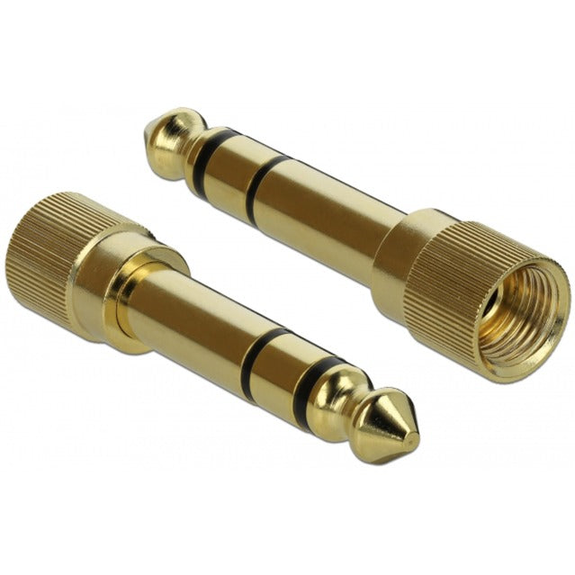 Load image into Gallery viewer, Delock stereokabel 3,5 mm 3 pin-stekker > 3,5 mm 3 pin-stekker (zwart, 2 meter)
