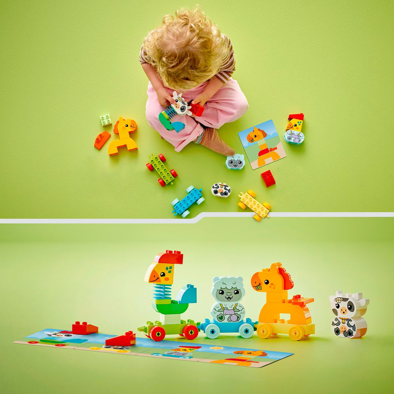 Load image into Gallery viewer, Lego duplo 10412 mijn eerste dierentrein
