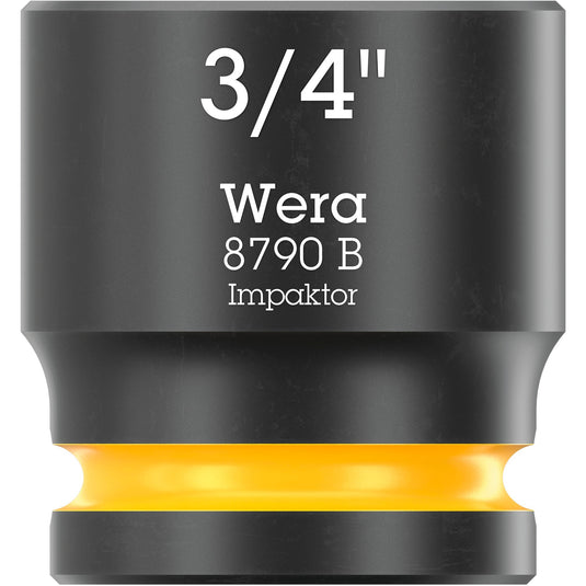 Wera 9608 dop-magneetstrip b impaktor imperial 1 dopsleutel (zwart groen, 9‑delig)