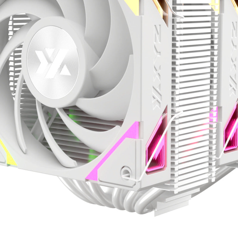 ギャラリービューアに画像をロードする, Xyz pc gear thermax 6 duo rgb cpu-koeler (wit, argb, pwm)
