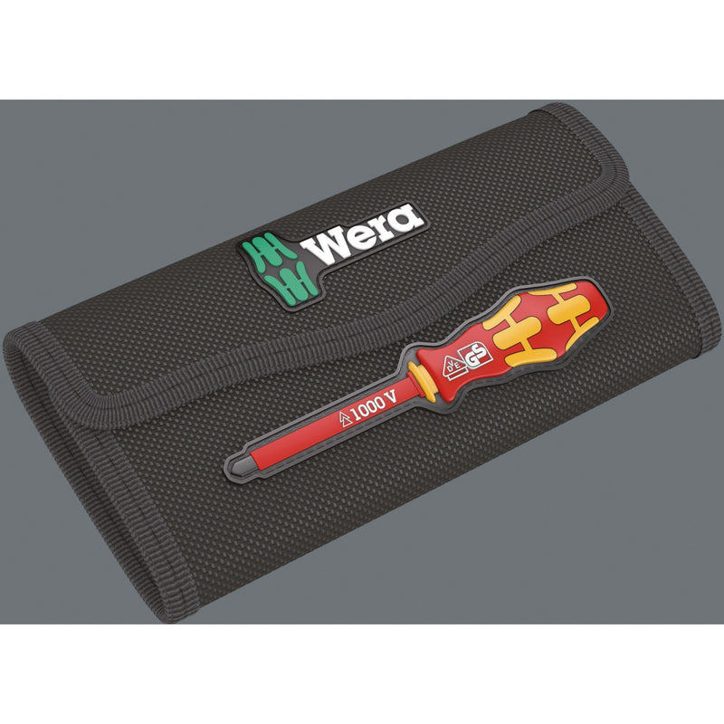 Load image into Gallery viewer, Wera kraftform kompakt vde 16 extra slim 1 tool finder schroevendraaier (rood geel, 16‑delig)
