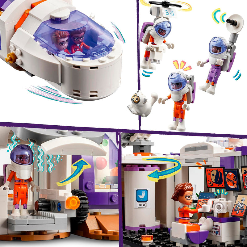Load image into Gallery viewer, Lego friends - ruimtebasis op mars en raket constructiespeelgoed (42605)
