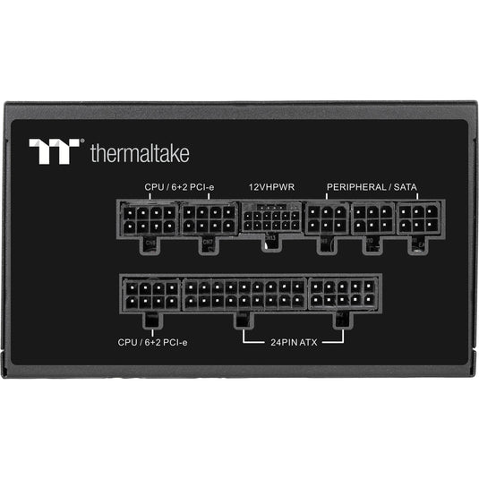Thermaltake toughpower gf a3 gold - tt premium edition modulaire 650 watt voeding (zwart, 4x pcie)