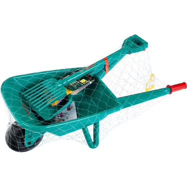 Theo klein bosch tuinspeelset met kruiwagen speeltoestel (4-delig)