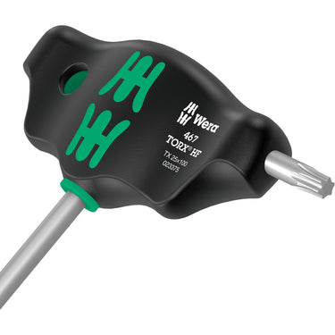 Wera 467 7 torx hf-set 1 kruiskopschroevendraaier + rek, 7 stuks (zwart groen, met holdingfunctie)