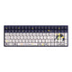 Iqunix f97 starry tryst rgb mechanisch gaming toetsenbord (donkerblauw, us lay-out (qwerty), iqunix silent rose, 96%, rgb leds, hot-swappable, pbt, 2.4ghz | bluetooth 5.1 | usb-c)