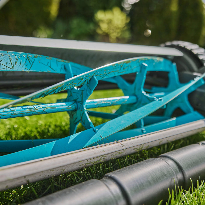 Load image into Gallery viewer, Gardena kooimesmaaier comfort 330 kooimaaier (grijs turquoise, 11750-20)
