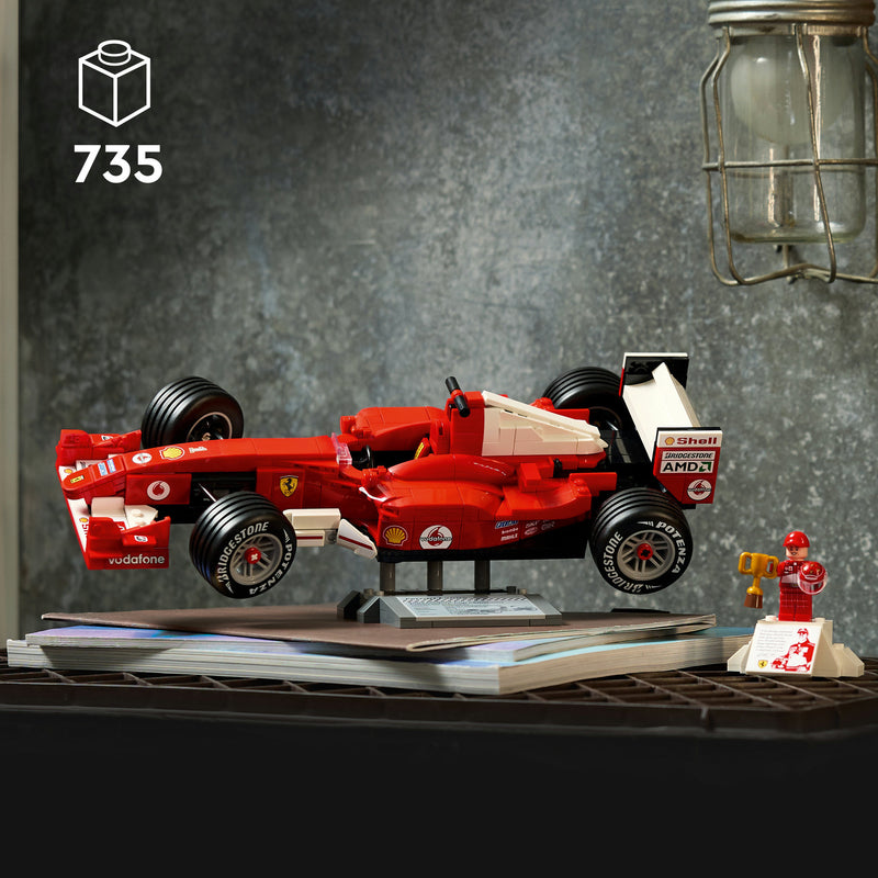 Chargez l'image dans la visionneuse de la galerie, Lego icons ferrari f2004 en michael schumacher - 11375
