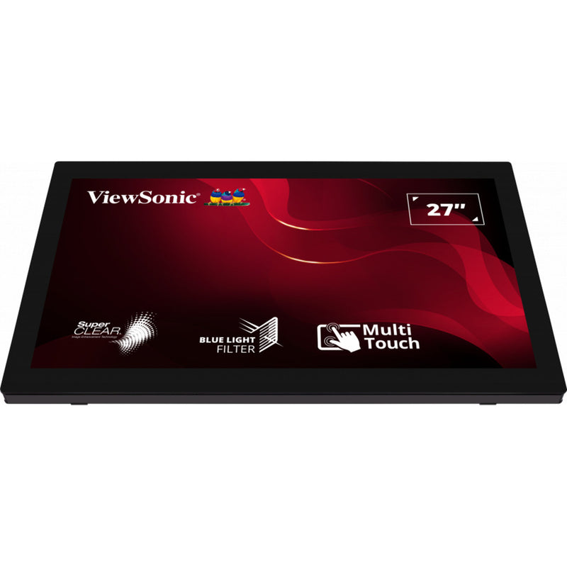 Load image into Gallery viewer, Viewsonic 10-point touch screen monitor td2760 27 (zwart, 1x hdmi, 1x displayport, vga, usb-a, usb-b)
