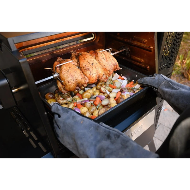 Load image into Gallery viewer, Masterbuilt gravity series rotisserie kit (roestvrij staal zwart)
