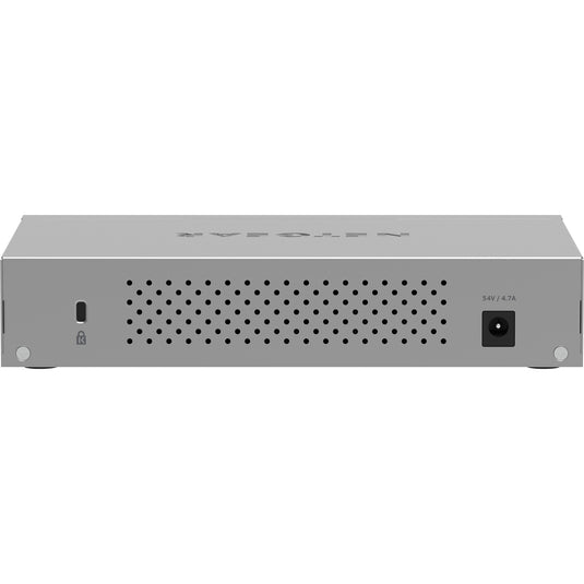 Netgear 8-port multi-gigabit (2.5g) ultra60 poe++ ethernet plus switch ms108eup (grijs)