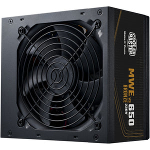 Cooler master mwe 650 bronze v3 650 watt voeding (zwart, 4x pcie)