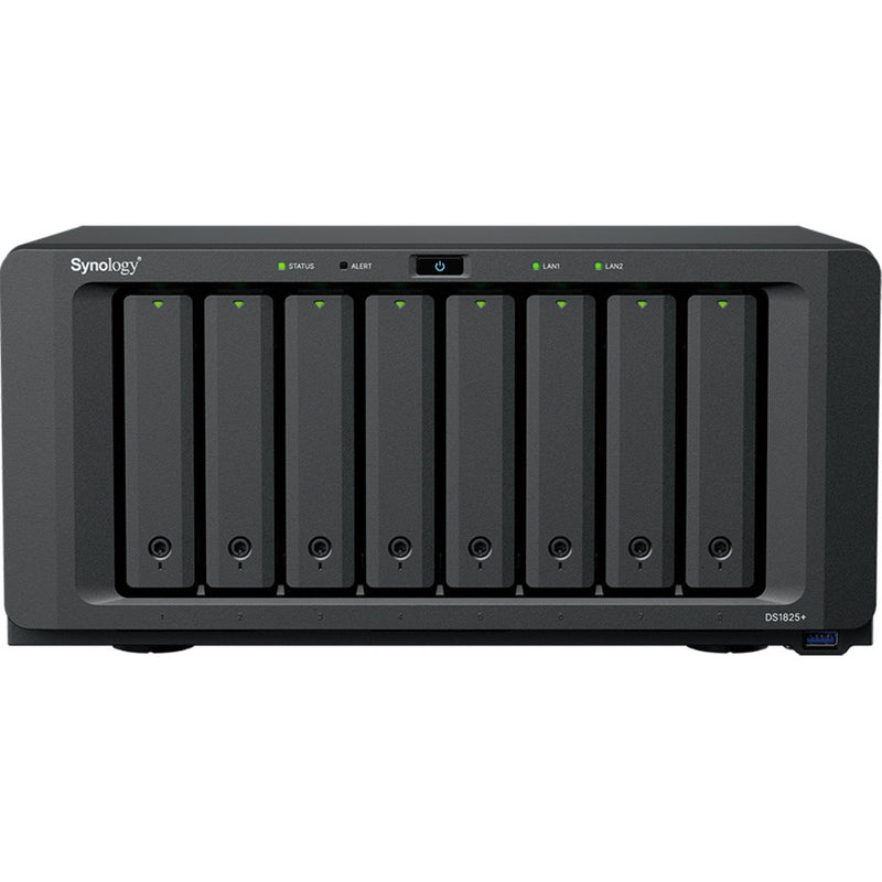 Load image into Gallery viewer, Synology diskstation ds1825+ nas (zwart, 2x lan, usb)
