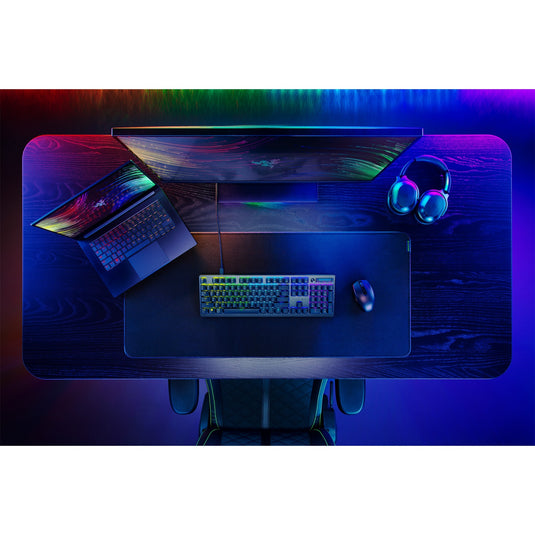Razer deathstalker v2, gaming toetsenbord (zwart, us lay-out, rgb leds, abs keycaps)
