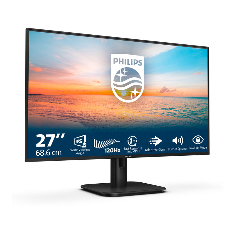 Afbeelding laden in galerijviewer, Philips 27e1n1200a 00 27 monitor (zwart, vga, hdmi, displayport, audio, 120 hz)
