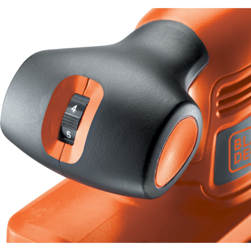Load image into Gallery viewer, Black+decker 240w 1 3vel vlakschuurmachine (zwart oranje)
