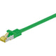 Goobay netwerkabel rj-45 cat.6a s ftp (pimf), met cat.7 (groen, 0,25 meter)