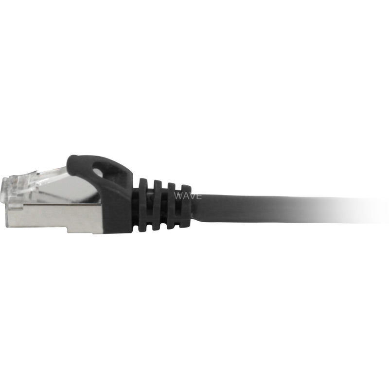 ギャラリービューアに画像をロードする, Sharkoon netwerkkabel sftp, rj-45 met cat.7a (zwart, 2 meter, ruwe kabel)
