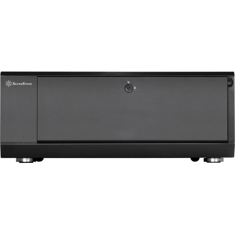 Load image into Gallery viewer, Silverstone sst-gd10b htpc behuizing (zwart | 2x usb-a)
