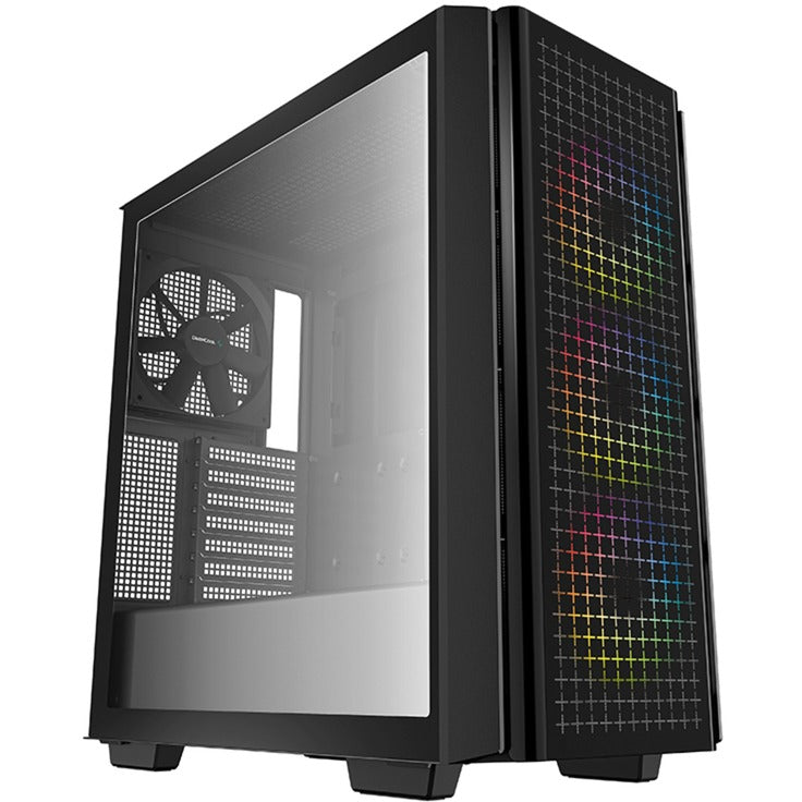 Load image into Gallery viewer, Deepcool cg540 midi tower behuizing (zwart | 2x usb-a | window)
