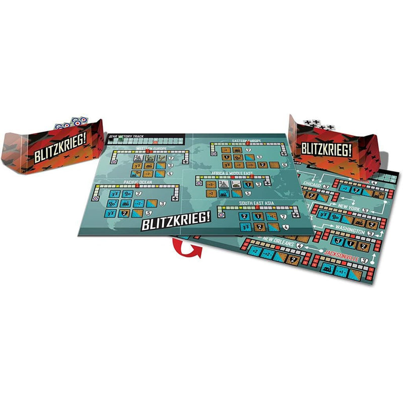 Load image into Gallery viewer, European player network blitzkrieg! bordspel (engels, 1 - 2 spelers, 20 - 45 minuten, vanaf 14 jaar)
