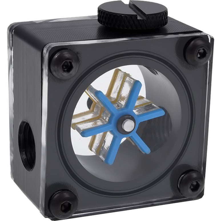 Load image into Gallery viewer, Alphacool eisflügel doorstroomindicator g1 4 square doorstroommeter (zwart)
