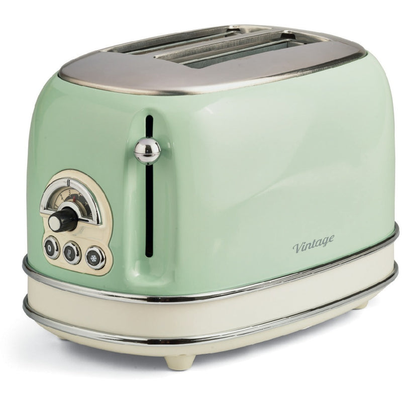 Load image into Gallery viewer, Ariete vintage broodrooster 0155 14 (lichtgroen)
