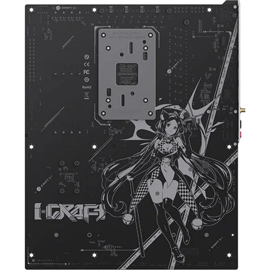 Maxsun ms-icraft b850 aiga socket am5 moederbord (zwart, raid, 5.0 gb-lan, wlan, bt, sound, atx )