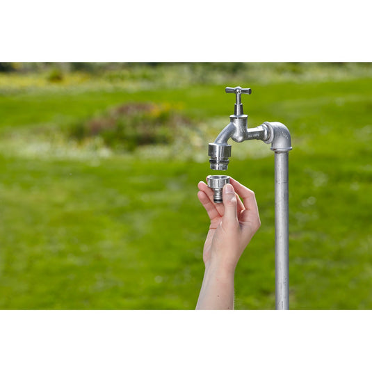 Gardena premium kraanstuk 26.5 mm (g 3 4 ) (zilver, 18241-20)