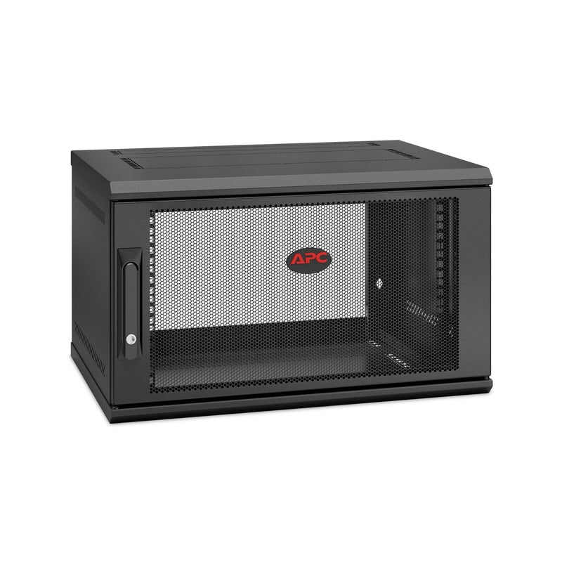 Load image into Gallery viewer, Apc netshelter wx 6u server rack (zwart, 600 x 400 x 355mm)
