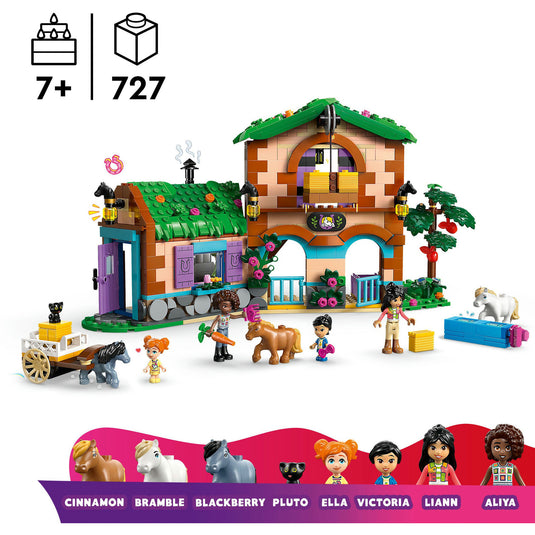 Lego ® friends ponyboerderij en stal bouwset - 42654