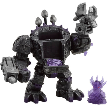 Schleich eldrador - schaduw-meesterrobot met mini creature speelfiguur