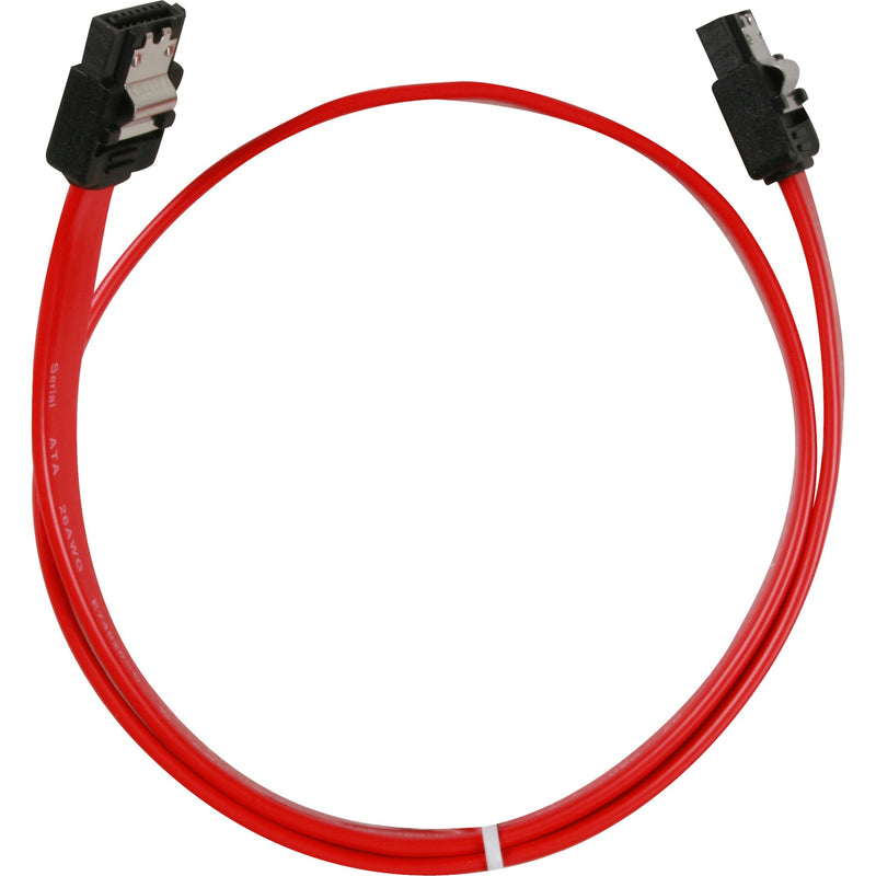 Load image into Gallery viewer, Sharkoon sata ii kabel (rood, 0,5 meter, 3 gb s, connector met klem)
