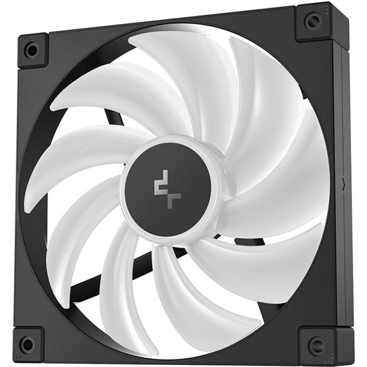 Deepcool fd14 argb case fans (zwart, 3 stuks, 140 x 140 x 25 mm, pwm)
