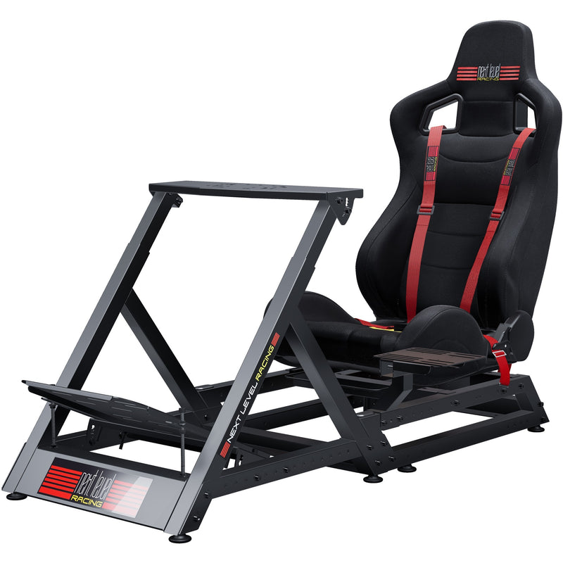 Load image into Gallery viewer, Next level racing gttrack simulator cockpit racing simulator (zwart)
