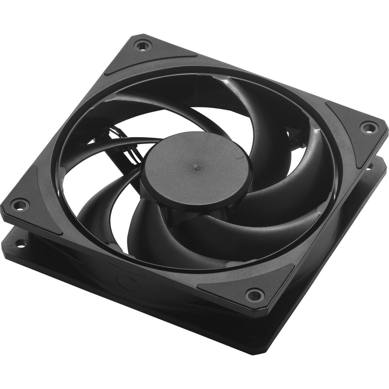 Load image into Gallery viewer, Cooler master mobius 120 black edition case fan (zwart, 120 x 120 x 25 mm, pwm)
