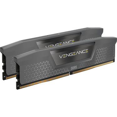 Corsair vengeance 16 gb ddr5-6000 (2x 8 gb) werkgeheugen (grijs, cmk16gx5m2e6000z36, udimm, xmp, expo)